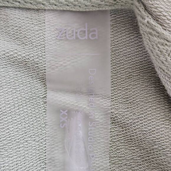 Zuda Green Hoodie Pullover Size XXS Pastel Green Activewear Top - Picture 6 of 7